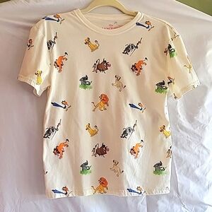 DISNEY THE LION KING WOMENS T-SHIRT SIZE SMALL EUC
